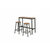 HANAH HOME Mola Set 100 Barok Black set