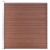 Set WPC ograda 6 kvadratnih + 1 kosa 1138 x 186 cm smeđi