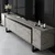 HANAH HOME TV polica Yildiz Travertine Black