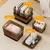 JD Original Set kutija za odlaganje sa poklopcem, 3 komada, 26x18x14cm, Braon