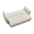 Atelier del Sofa Trosed na razvlačenje Puffy, 235 x 95 x 98 cm, Krem