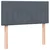 vidaXL Box Spring postelja z vzmetnico Temno siva 80x220 cm Velvet