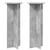 Stalak za biljke 2 pcs Betonska siva O40 x 100 cm