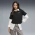 PUMA Class Relaxed Pinnacle Tee Women, Clothing, Black, M