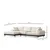 Atelier del Sofa Ugaona garnitura Eti 98x78x170cm Bela