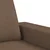 3-dijelni set sofa smeđi od tkanine