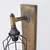 Opviq Stona lampa E27 Socket, Crno-Srebrna