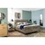 Esposa BOXSPRING POSTELJA 160 cm  x 200 cm , tekstil umazano rjava
