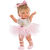 Llorens 28035 VALERIA - realistična otroška punčka s polnim ohišjem iz vinila - 28 cm