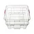 ARAVEN gastronorm posoda GN 2/1, ABS, globina: 380 mm, prostornina: 90 L (2 kos)