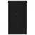 Stol crni hrast 90x45x76 cm konstruirano drvo