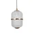 ITALUX PND-34375-1-BK - LED luster na sajli ALANI LED/6W/230V 3000K crna/zlatna