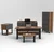 Hanah Home Kancelarijski set Braon-Antracit