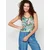 KOROSHI Top modra/zelena/bela