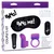 Bang! Couples Kit Love Ring, Finger Vibe, Bullet & Blindfold Purple