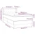 VIDAXL Box spring postelja z vzmetnico temno moder 90x190 cm