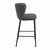 Temno siv barski stol (višina sedeža 65 cm) Ciselia – Kave Home