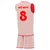 Cicibasket Double Rdeča-Bela | Otroški košarkarski dres | Macron Sportswear