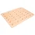 Northix Silikonski model za piškote v obliki polmeseca, bež, 34,5 x 24,5 cm