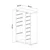 HANAH HOME Višenamenska polica Rine 2D4K8U White Blue
