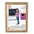 Drevená magnetická tabuľa Standing Blackboard Eichhorn skladacia s 12 doplnkami od 3 rokov EH2588