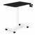 ModernHome mobilni podesivi sto za laptop 70 × 48 cm, visina 71,5–112 cm, crni