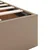 Okvir kreveta s madracem Ostalo 2 pcs Smeđa PVC