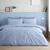 Modra enojna posteljnina 135x200 cm Epping Textured Stripe – Catherine Lansfield