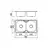Boloco Ugradna sudopera BL 813, o90, 76×46cm, Hrom