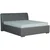 Tapacirani Krevet France Storage 180/200 cm , siva