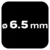 shumee Kovinski sveder HSS-TiN, 6,5 mm