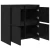Kreveta Crni hrast 70 x 41 x 75 cm Konstruirano drvo