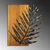 Wallity Zidna dekoracija Leaf 3-1, 58x50x3 cm, Smeđe boje