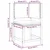 Vidaxl Vrtni Stol z blazino Rjava 50 x 50 x 91cm Trden akacijev les