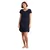 Lindex Spalna srajca temno modra/off-bela