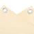 Balkonski zaslon za privatnost krem 600 x 90 cm PVC