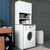 Hanah Home KD101 1950 Ormarić za veš mašinu, Beli