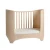 Leander krevetac Classic, 95x70x120cm, Whitewash