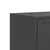 TV ormarić crni 100,5x39x60,5 cm čelični