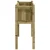 Vrtne sadilice s nogama 110x31x70 cm od impregnirane borovine