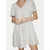 Vila Poletna obleka Libre 14095564 Écru Regular Fit