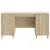 Stol Hrast sonoma 142,5 x 50 x 75 cm Konstruirano drvo
