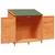 Vidaxl Vrtno skladišče Rjava 106,5 x 56 x 113,5 cm Trdna smreka