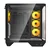 darkFlash Računalniško ohišje DARKFLASH DY470 + 4 ventilatorji (črno)