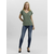 VERO MODA Majica Filli, zelena