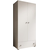 Garderobna omara Emily - 80 cm - bela/žoga