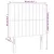 Vidaxl vidaXL Vzglavje postelje z LED diodo temno sivo 90x5x118/128 cm blago