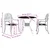 3-dijelni bistro set brončani od lijevanog aluminija