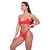 GymBeam Women‘s Bikini Top HAWAII Red