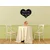 Crna tabla Securit Silhouette SRCE 30x50cm